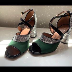 BRAND NEW MARNI BAYBERRY GREEN MARY JANE